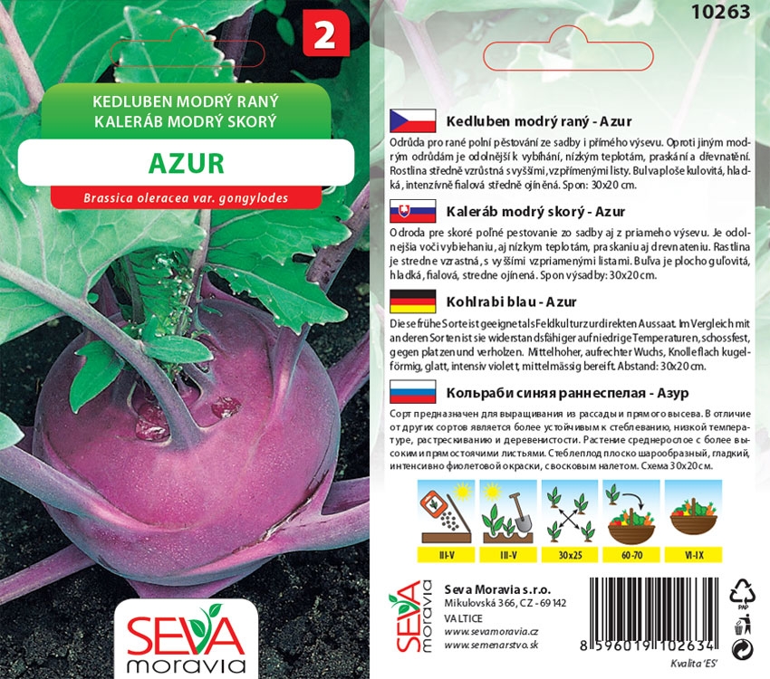 Levně 10263/1410 Kedluben Azur 0,8g