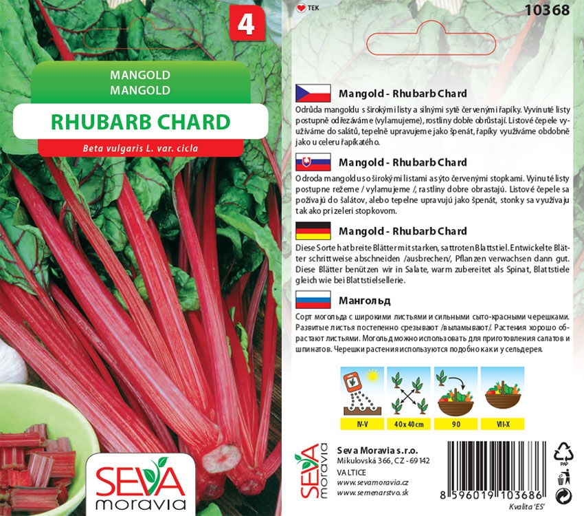 Levně 10368 Mangold Rhubarb Chard 4g / 1504