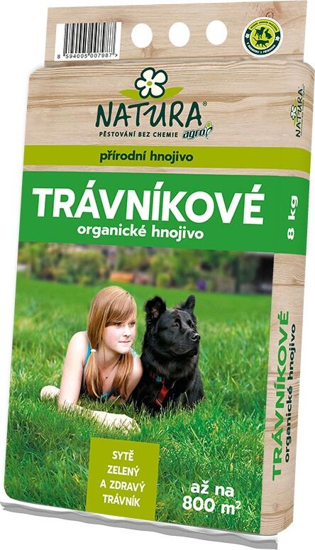 Levně Natura Trávníkové hnojivo 8kg