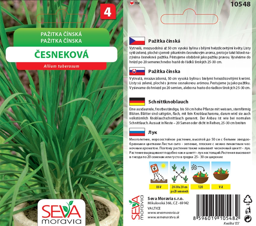 Levně 10548/2504 Pažitka čínská (česneková) 1,5g