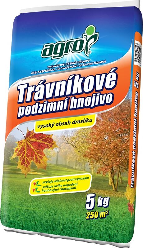 AGRO podzimní trávníkové hnojivo 5kg