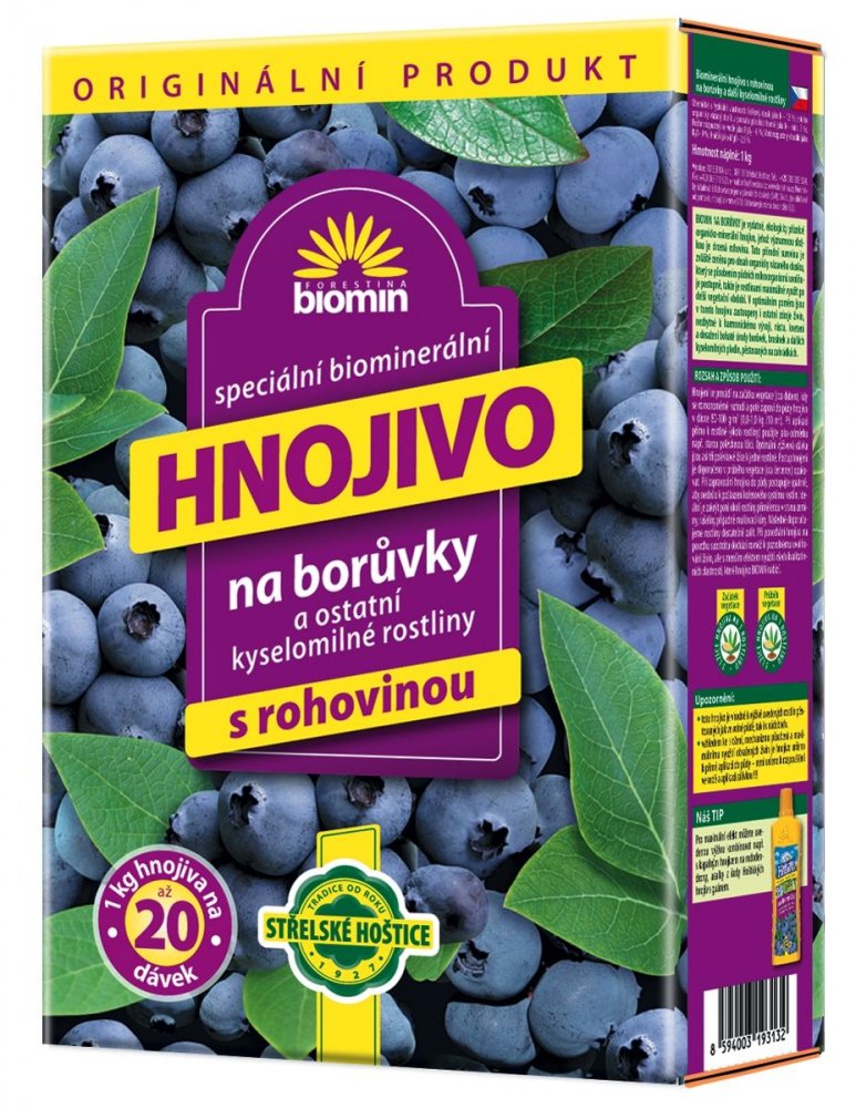 Biomin hnojivo na borůvky 1kg