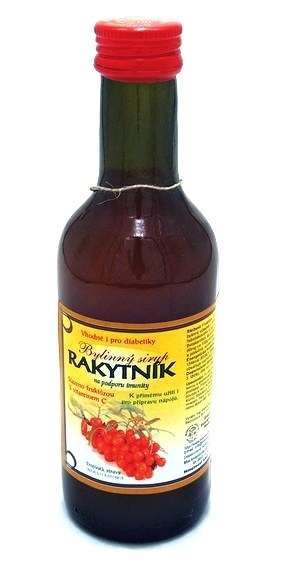 Levně Bylinný fruktózový sirup RAKYTNÍK 290 g