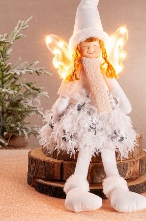 Levně Panenka Margot X516-60W bílá