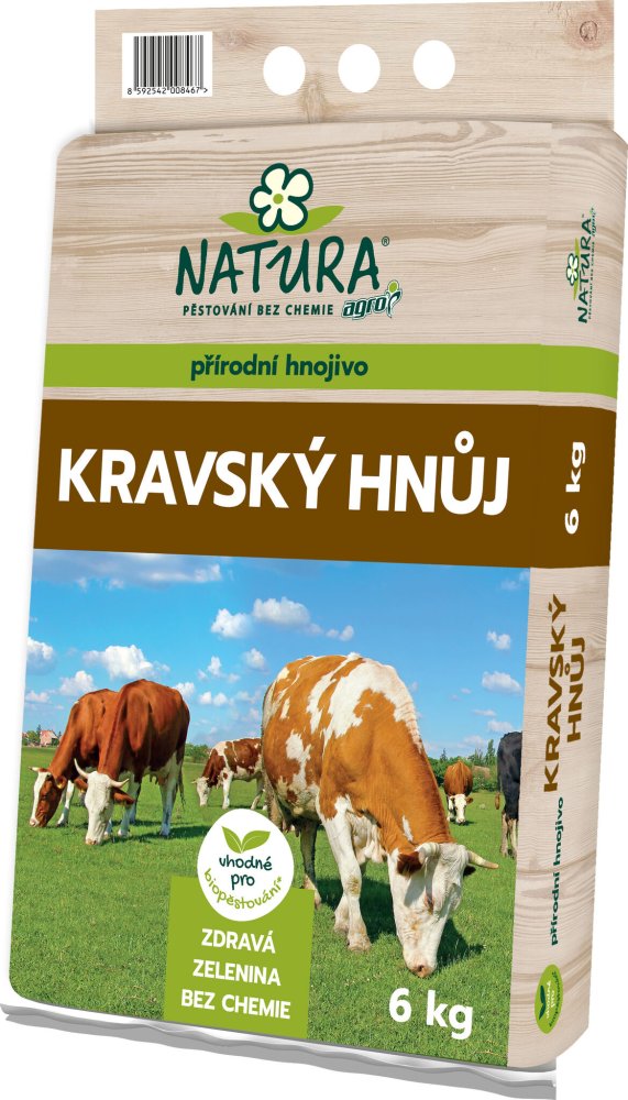 NATURA Kravský hnůj 6kg