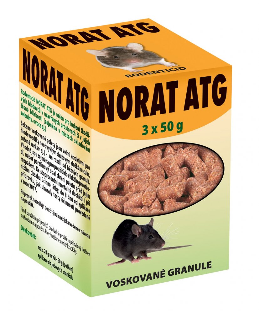 Levně Norat ATG 3 x 50g