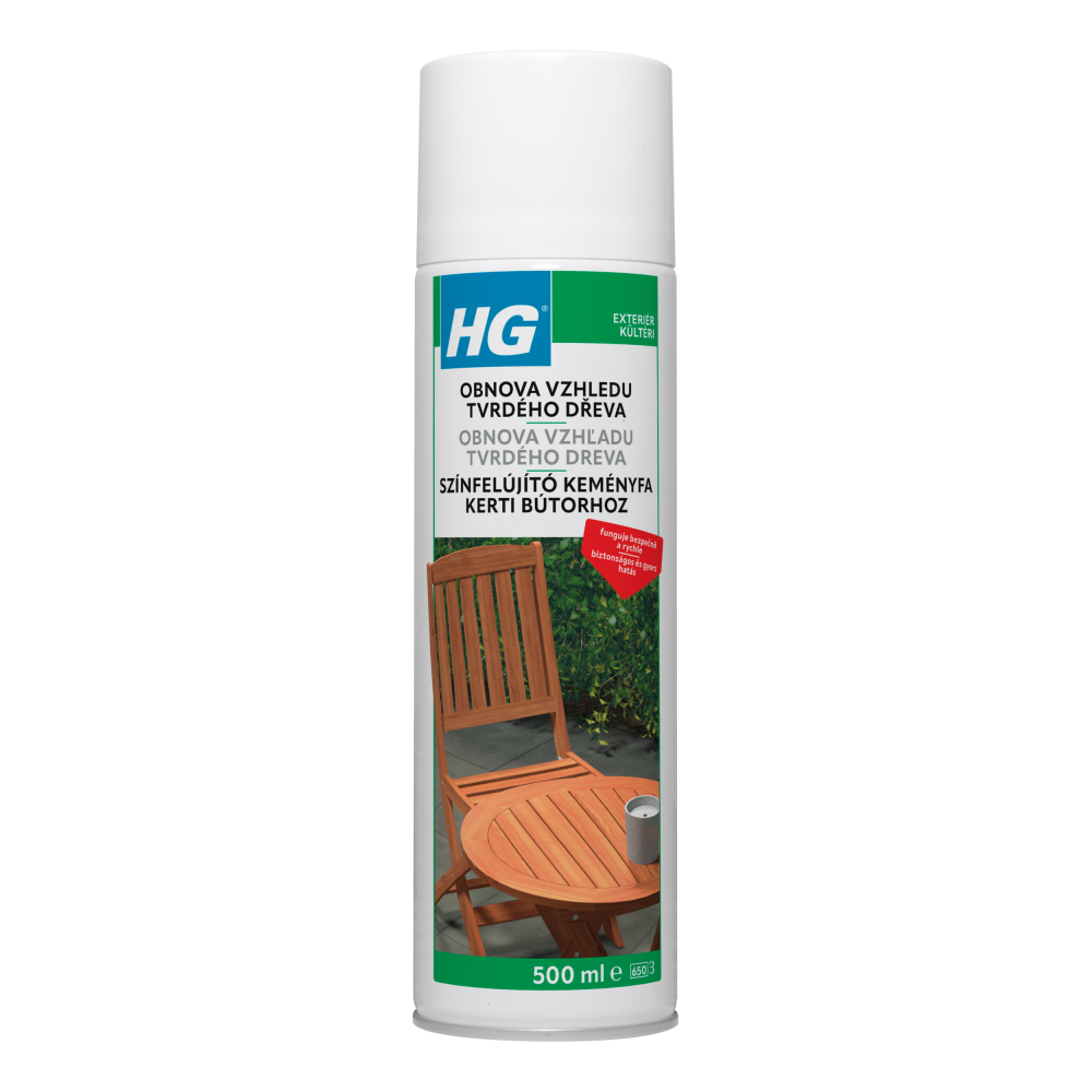 Levně HG 30405 Restaurátor dřevěného zahradního nábytku 500ml