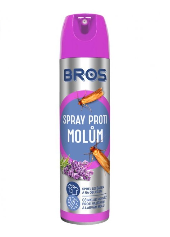 Bros Sprej proti šatním molům s vůní levandule 150ml