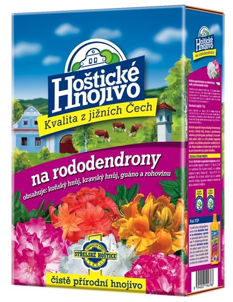 Levně Hoštické hnojivo s guánem Rododendrony a azalky 1kg