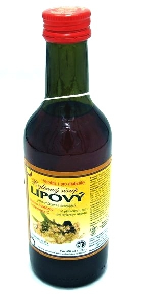 Bylinný fruktózový sirup LÍPA 290 g