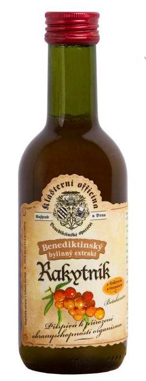 Levně Bylinný fruktózový sirup RAKYTNÍK 290 g