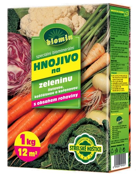 Levně Biomin hnojivo na zeleninu 1kg