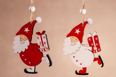 Levně Santa na bruslích mix X545M