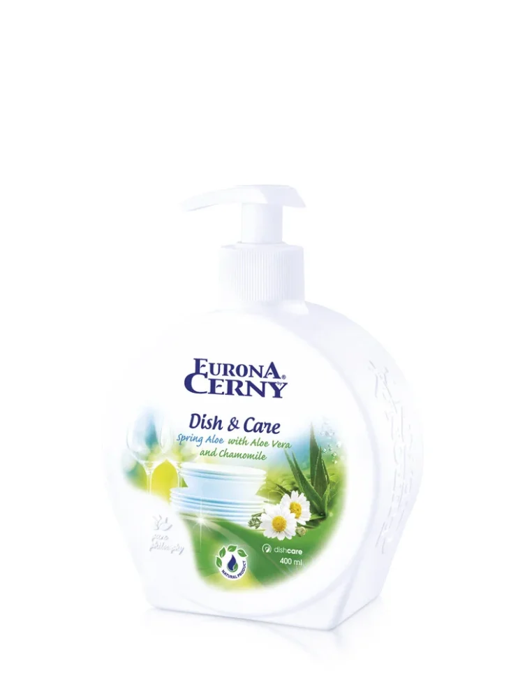 Levně e 2041 Prostředek na ruční mytí nádobí s aloe vera Spring Aloe 400ml