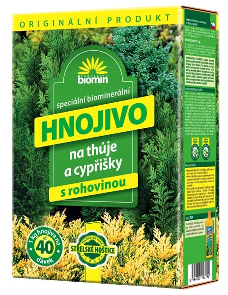 Biomin hnojivo na thuje a cypřišky 1kg