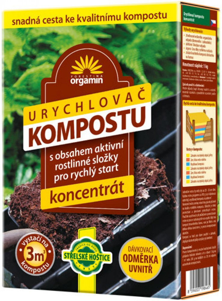 Levně Orgamin urychlovač kompostu (koncentrát) 1kg