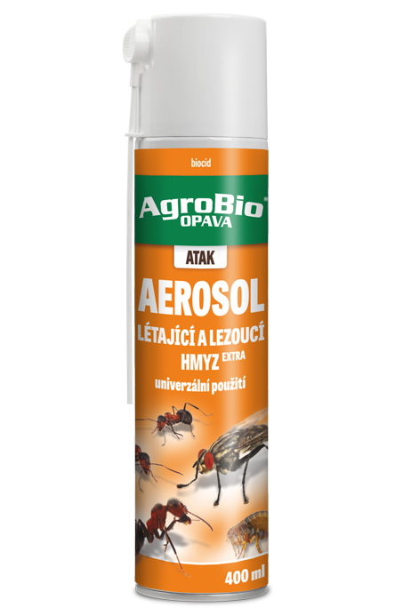 ATAK aerosol na létající a lezoucí hmyz EXTRA 400ml