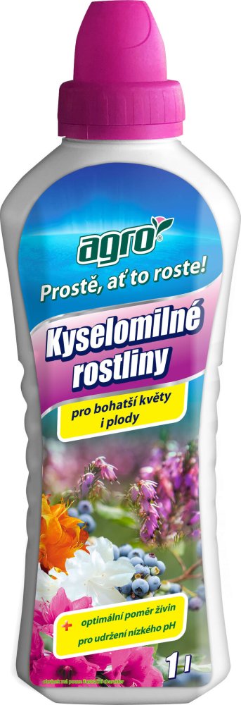 Levně AGRO Kapalné hnojivo pro kyselomilné rostliny 1l