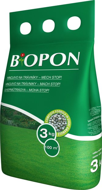 Bopon Trávníkové hnojivo proti mechu 3kg