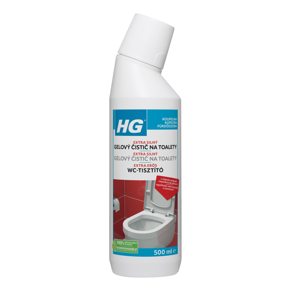Levně HG 32205 Extra silný čistič na toalety 500ml