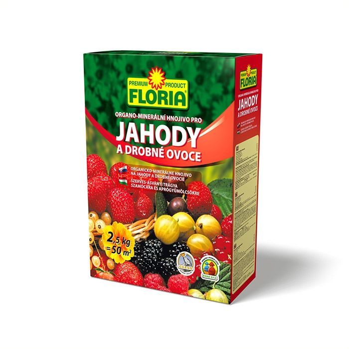 Floria OM hnojivo pro jahody a ovoce 2,5kg