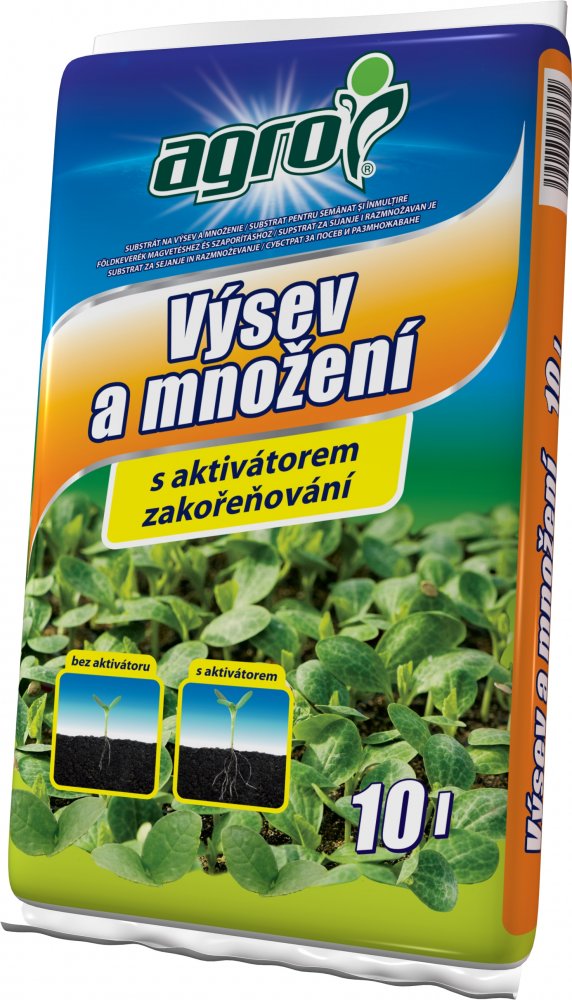 AGRO Substrát pro výsev a množení 10l