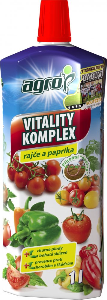 Levně AGRO Vitality komplex rajče a paprika 1 l