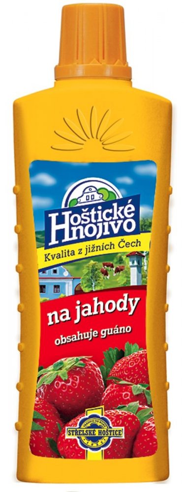 Hoštické hnojivo jahody s guánem 500 ml