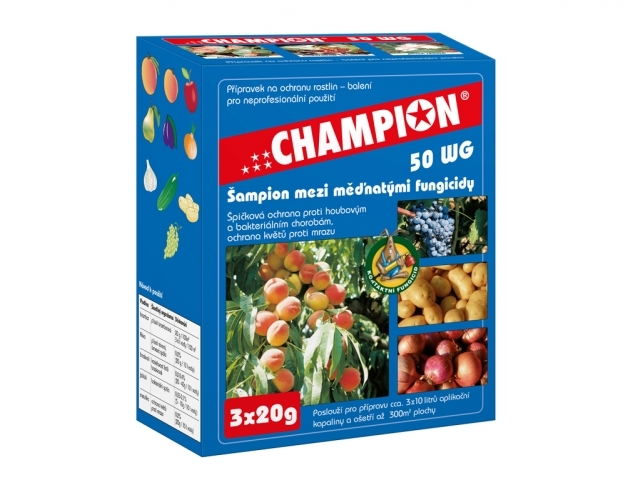 Levně Champion 50 WG 3x20g