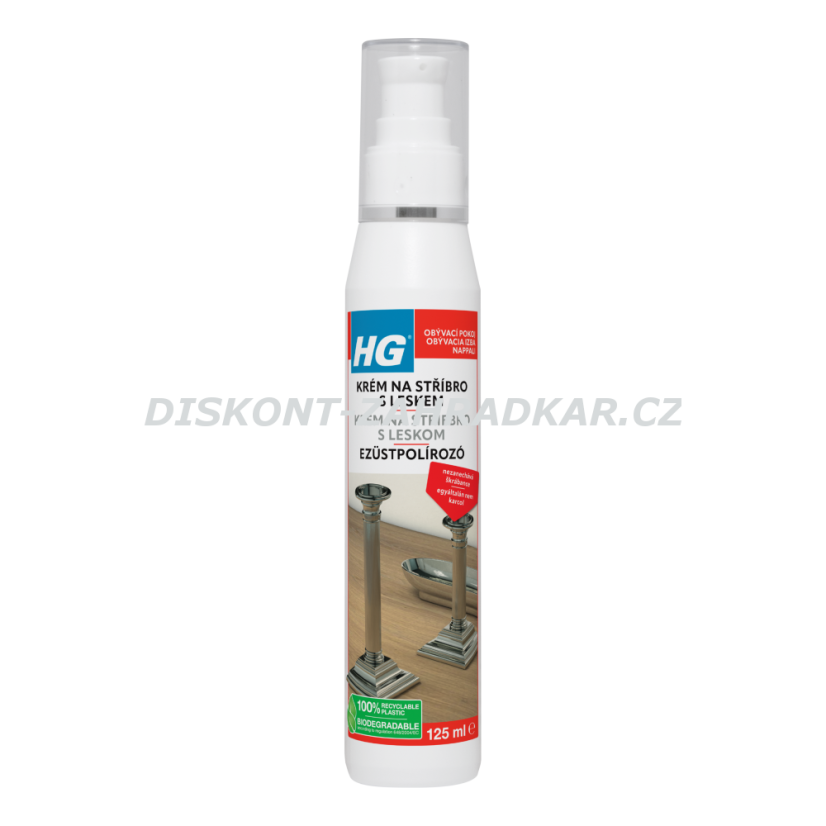 HG 49101 Krém s leskem na stříbro 125ml