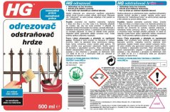 HG 17605 Odrezovač (koncentrát) 500 ml
