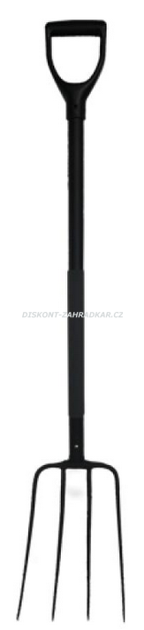 Zahradní vidle se sklolaminátovou násadou 120cm / CH4693/4044