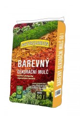 Dekorativní barevný mulč 50l žlutý