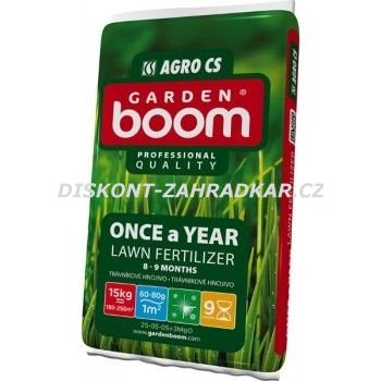 Garden Boom ONCE A YEAR trávníkové hn. 15 kg