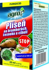 Plíseň na bramborách, česneku a cibuli STOP 20 ml EXP 2/25