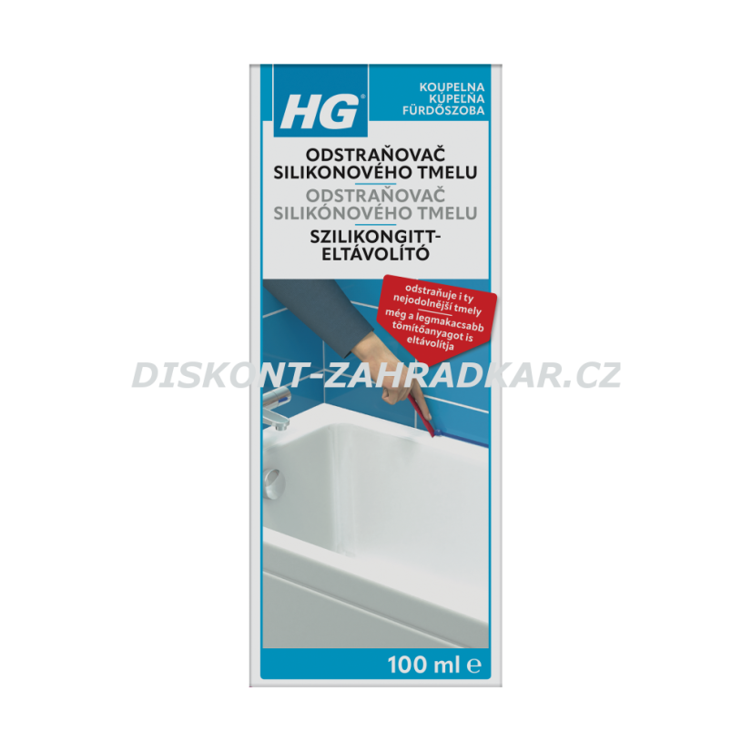 HG 29001 Odstraňovač silikonového tmelu 100ml