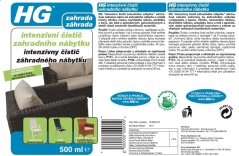 HG 12405 Intenzivní čistič zahradního nábytku 500ml