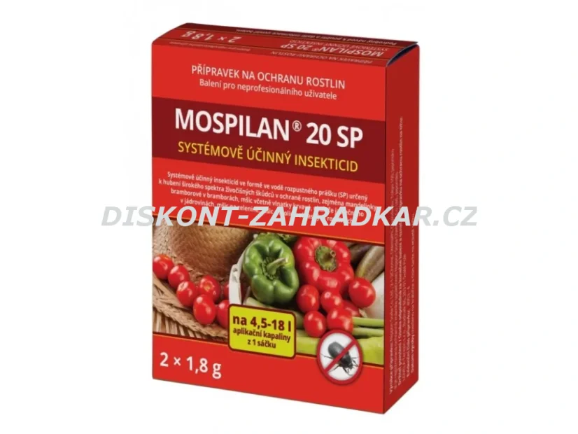 Mospilan 20 SP 2x1,8g