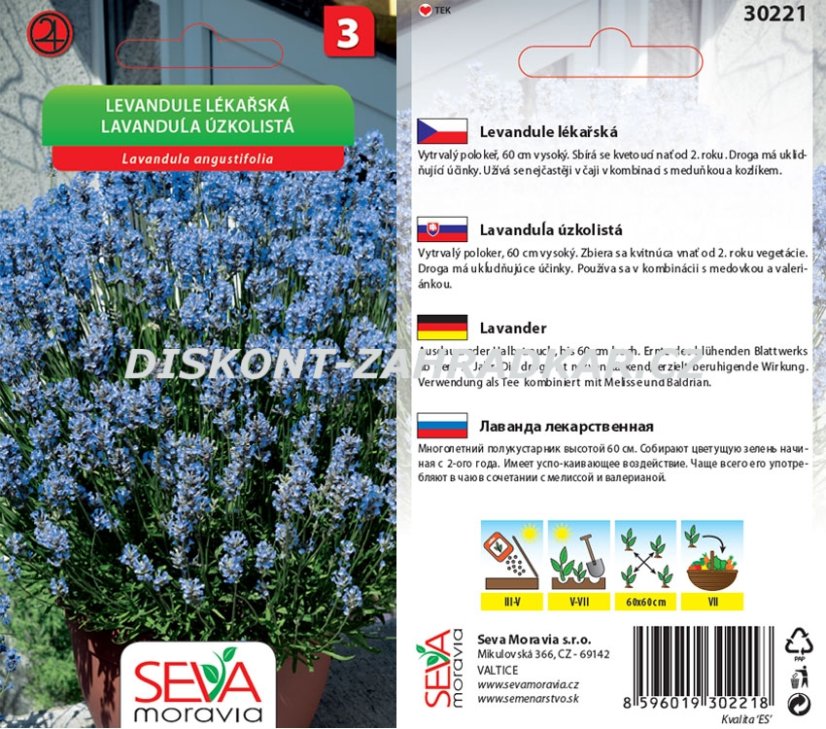 30221 Levandule lékařská 0,2g / 3602