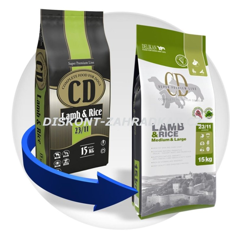 Delikan CD Lamb and Rice 15kg