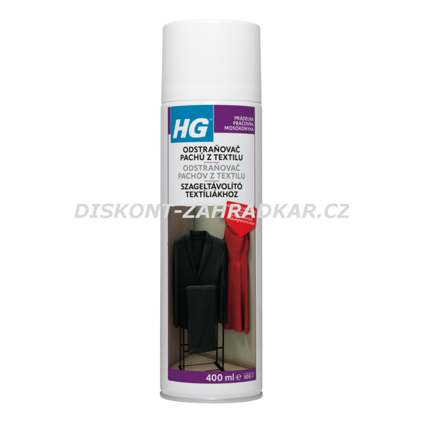 HG 42904 Odstraňovač pachů z textilu 400ml