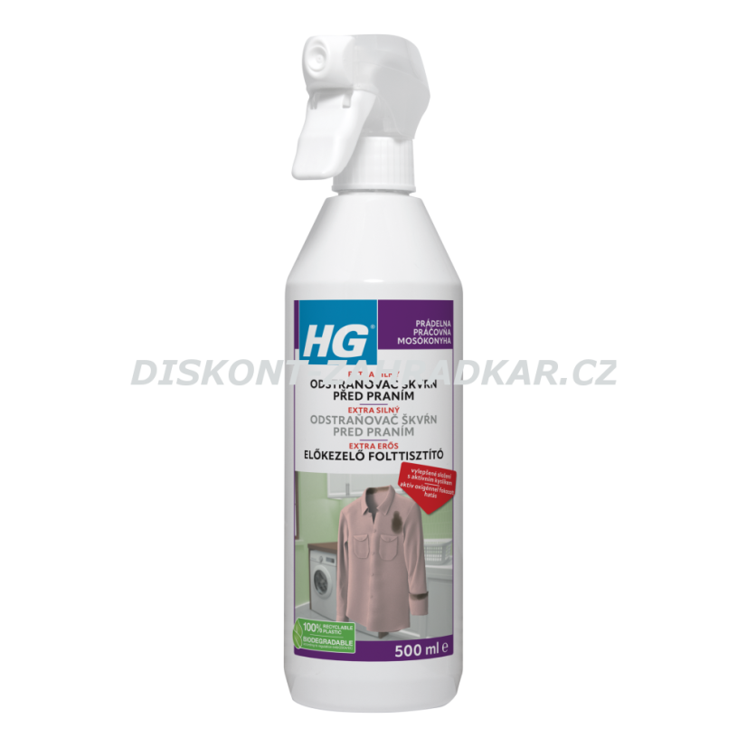 HG 64905 Extra silný přípravek pro předběžné zpracování skvrn 500ml