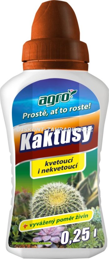 AGRO Kapalné hnojivo pro kaktusy 0,25l