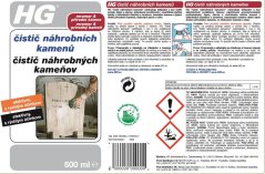 HG 21505 Čistič náhrobních kamenů 500ml