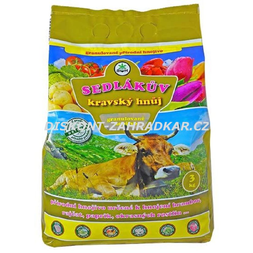 Kravský hnůj 3kg