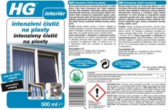 HG 20905 Int. čistič pro plast. nátěry a tapety 500ml