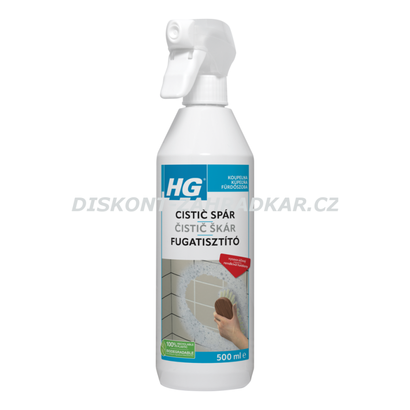 HG 59105 Čistič spár pro přímé použití 500ml - rozprašovač