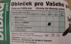 Mikina s límečkem č. 2 28cm žlutá/černá