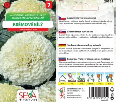 20151 Aksamitník nízký krém. bílá 0,1g / 3907