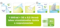 e 3379 Univerzální úklidový prostředek Black Grape 1000ml
